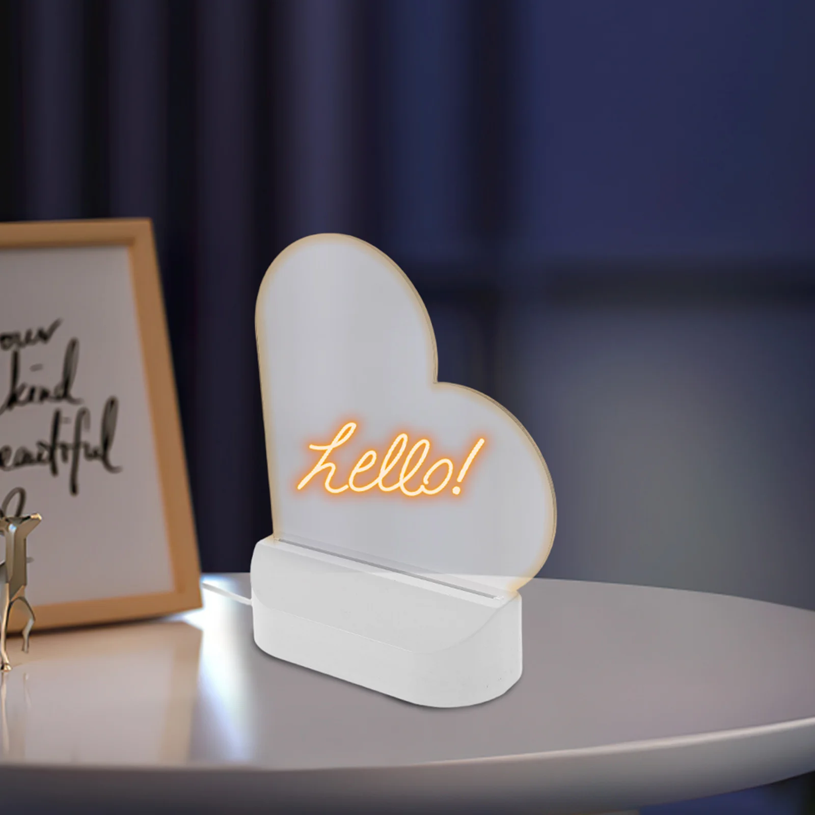 1 комплект, светодиодная светящаяся доска для заметок - Фотография_2