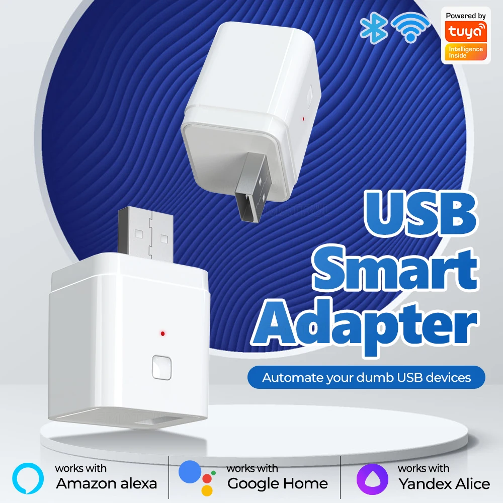 Адаптер tuya micro 5vusb