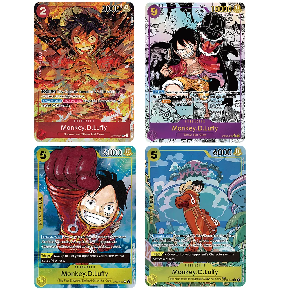Аниме one piece opcg английская версия monkey - Фотография_3