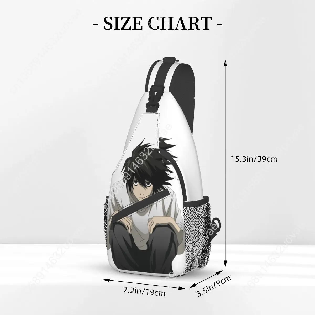 L death note сумки на слинге нагрудный - Фотография_6