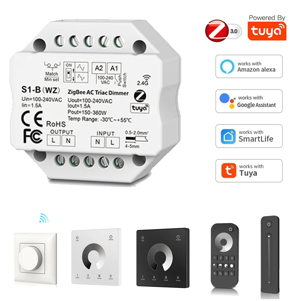 Контроллер tuya smart life zigbee