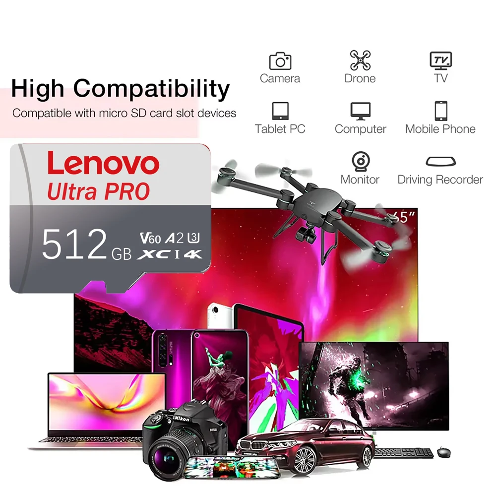 Lenovo 2tb sd-карта памяти v30 - Фотография_2