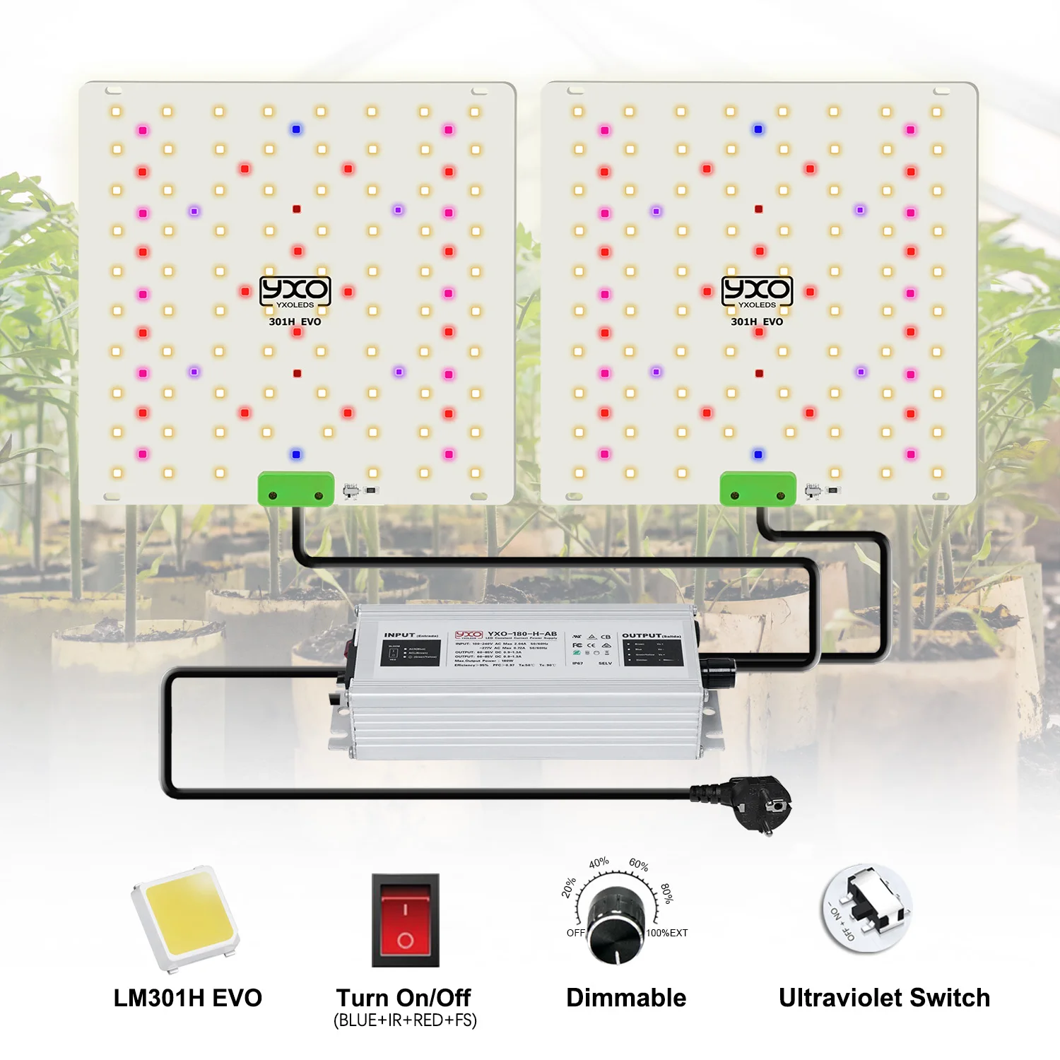 Lm301h evo quantum led grow light - Фотография_4