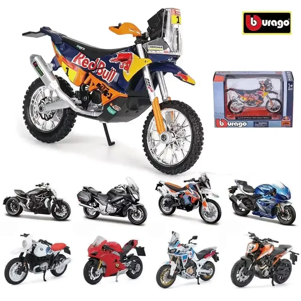 Bburago 1:18 suzuki yamaha ktm 450 rally 2019 - Фотография_2