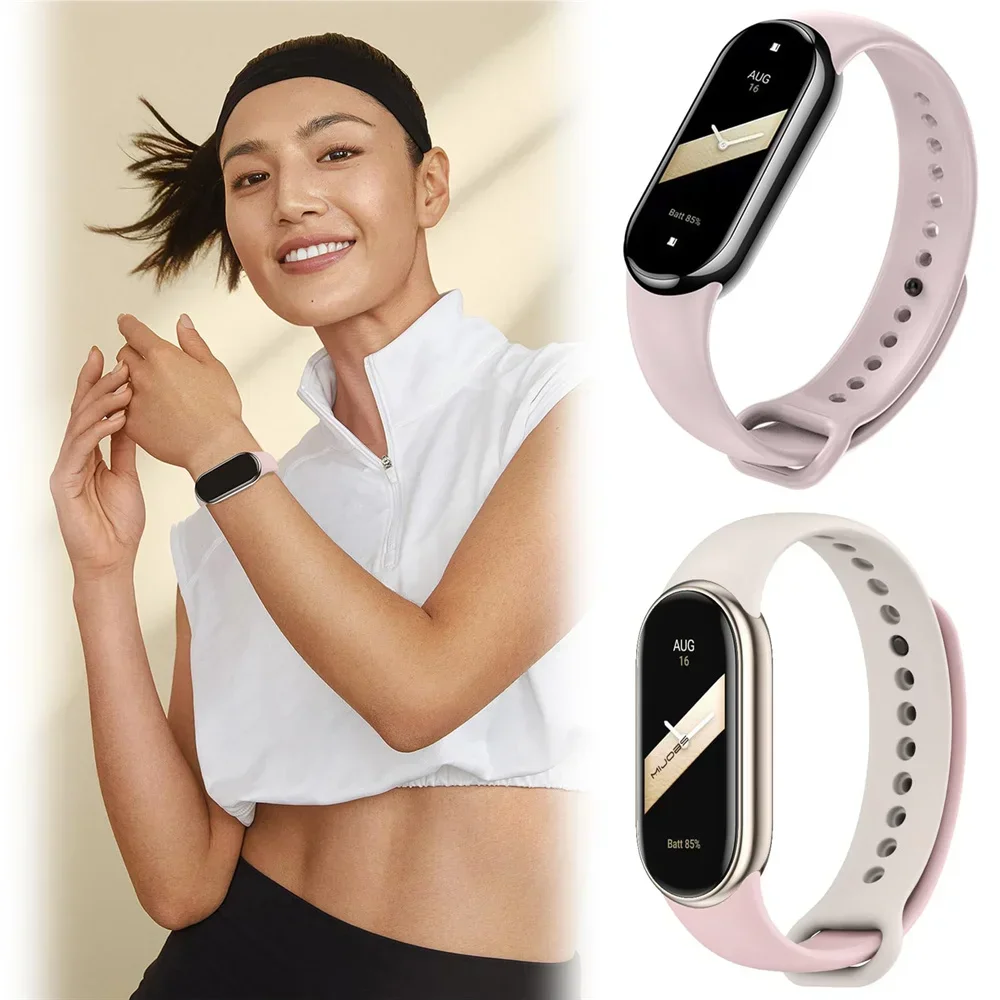 Спортивные ремешки для часов для xiaomi mi band 8-9 nfc - Фотография_4