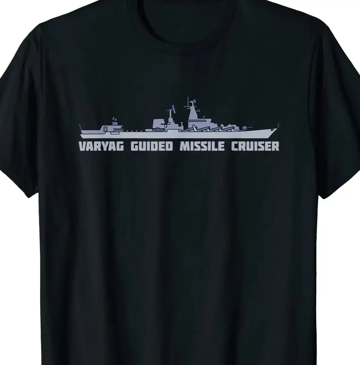 Русская футболка класса слава varyag guided missile cruisers