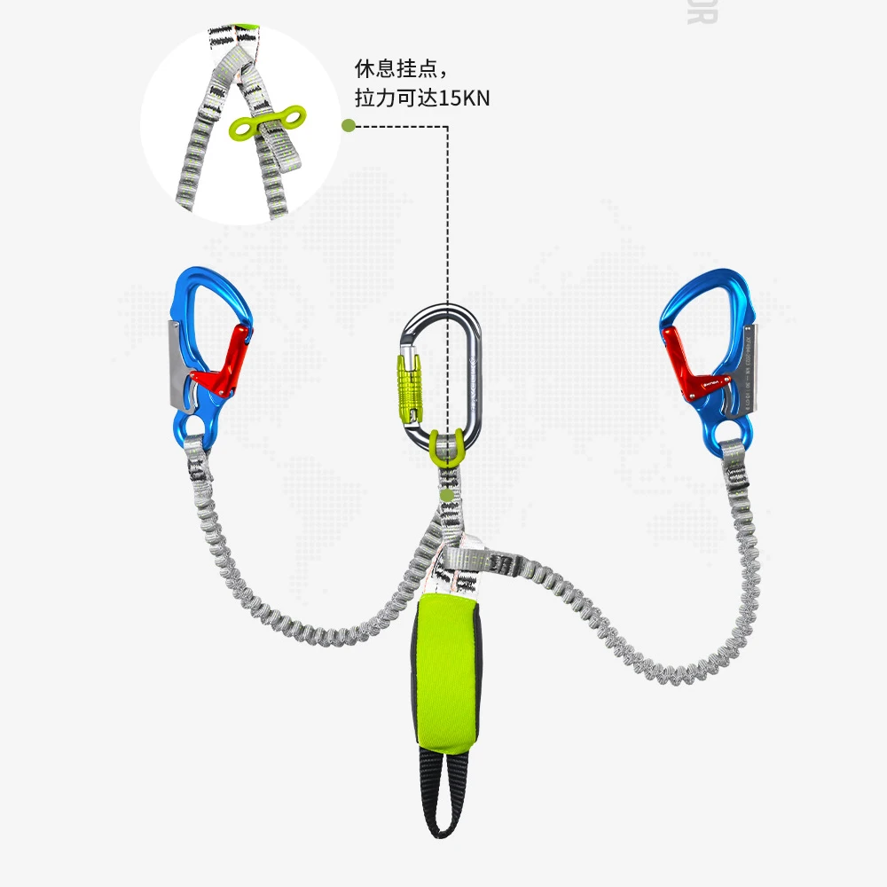 Leapfrog jungle adventure via ferrata