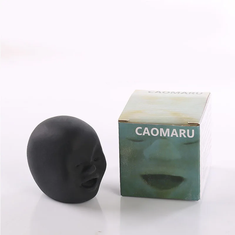 Human face emotion vent ball squishy - Фотография_4