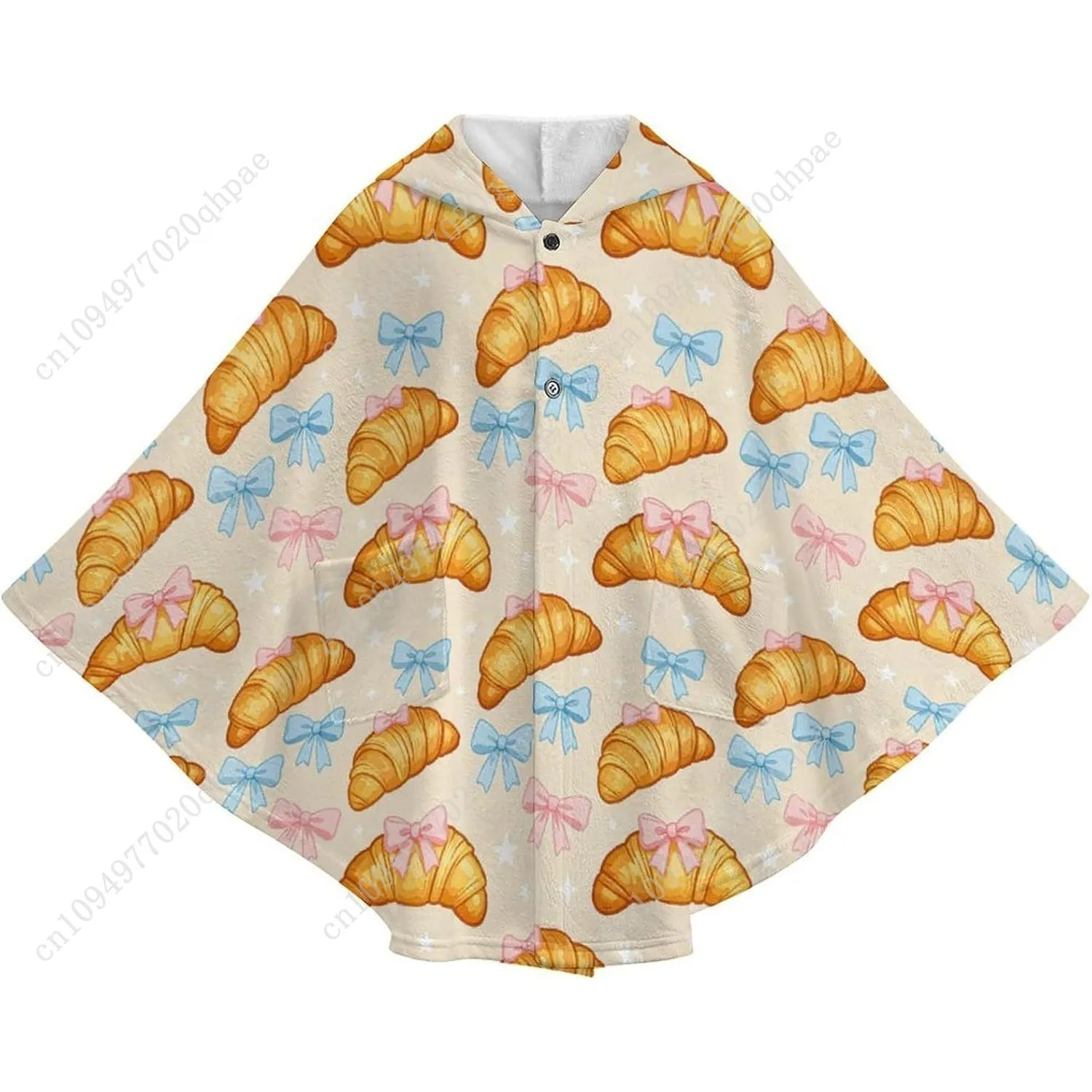 Уютный фланелевой свитер-одеяло - Фотография_4