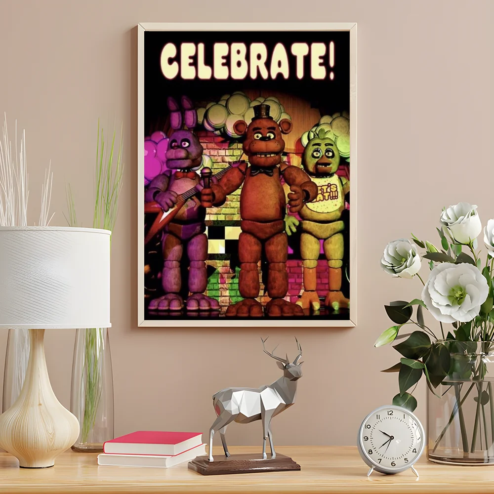 Классический постер fnaf five-nights-at-freddys - Фотография_6