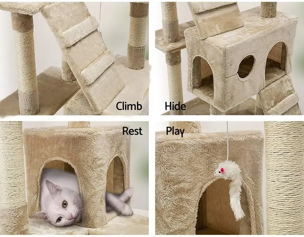 I.pet cat tree, большая башня для кошек - Фотография_5