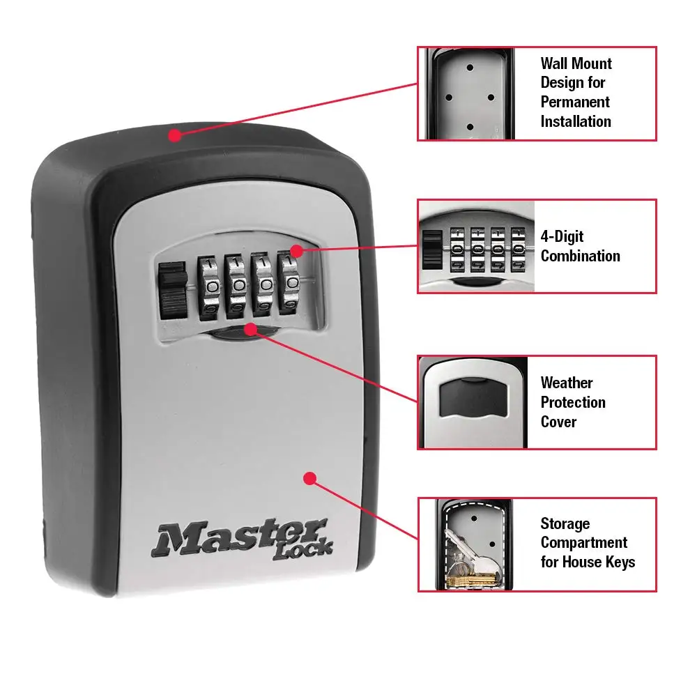 Ящик для хранения ключей master lock - Фотография_2