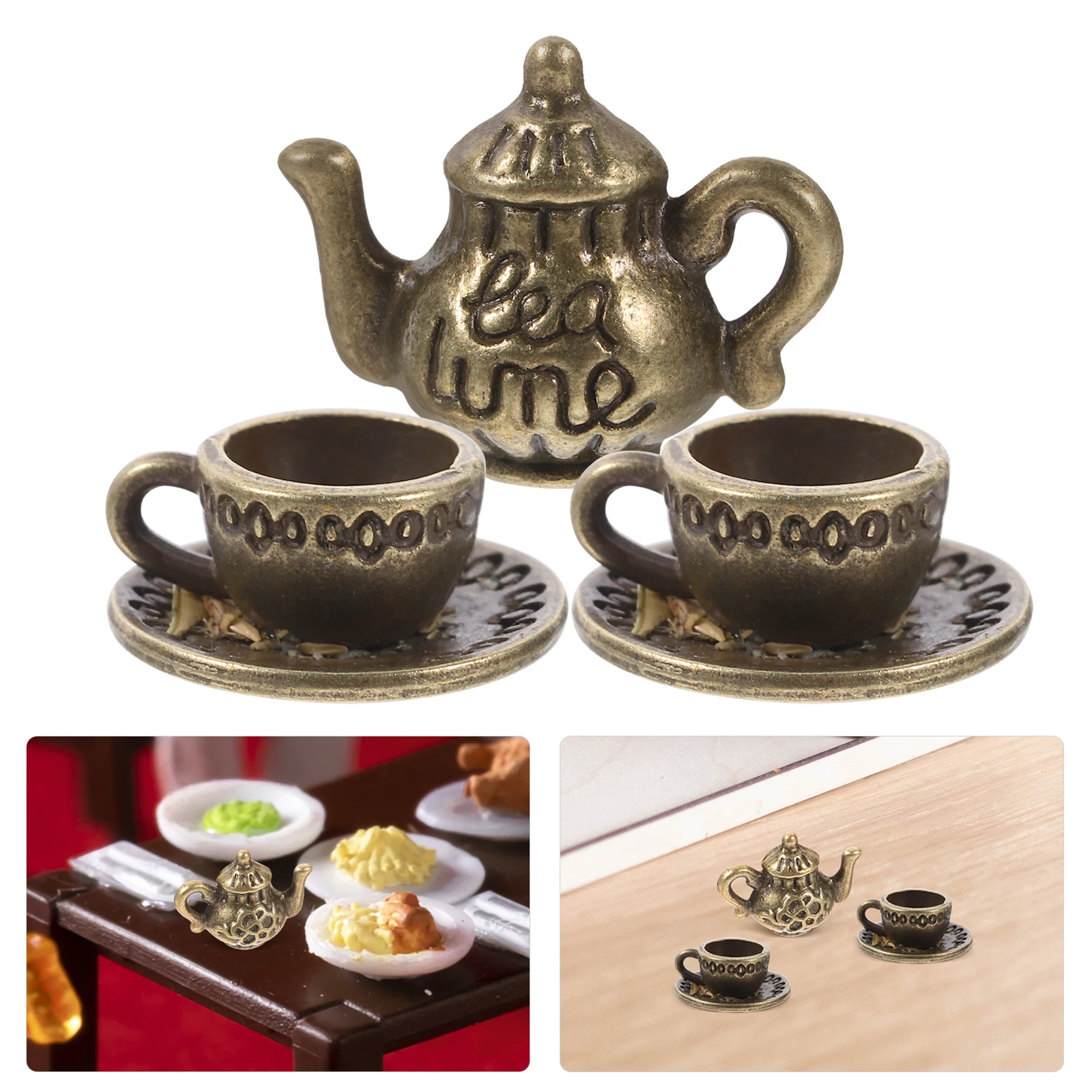 Мини-металлический чайник для девочек - Фотография_2