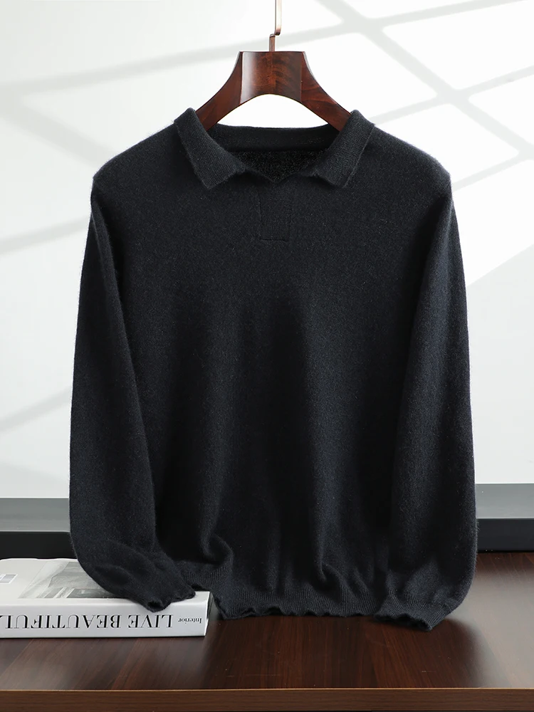 Мужской свитер из 100% кашемира - Фотография_3