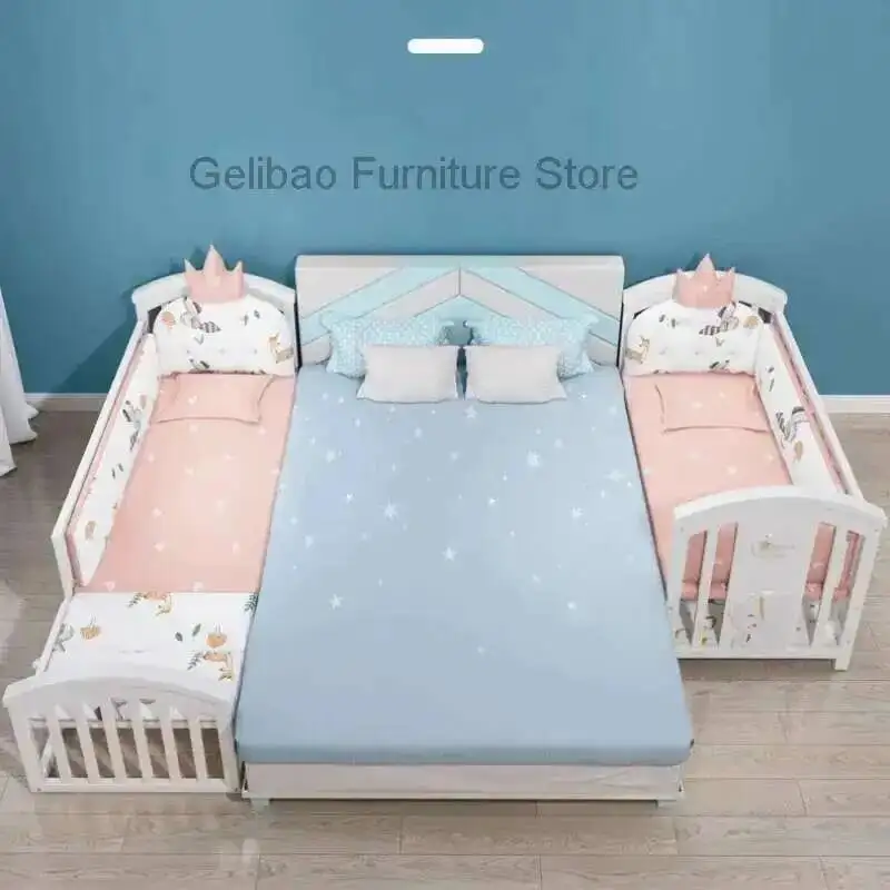 Детская спальня, двуспальная кровать