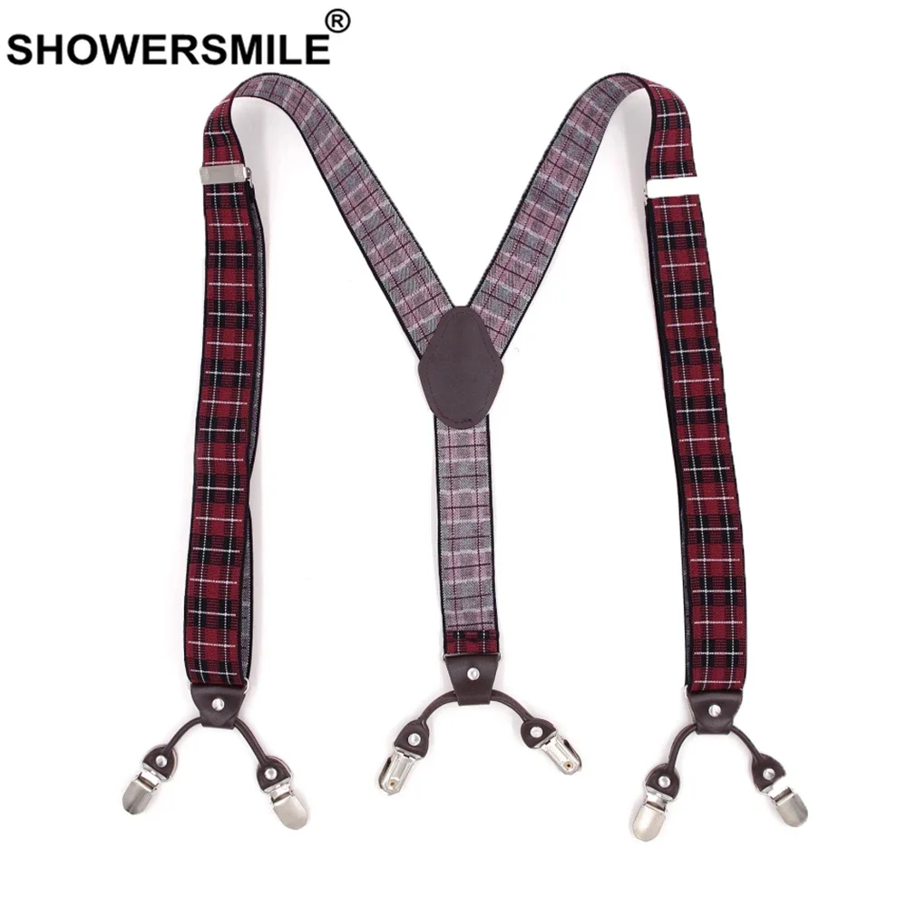 Showersmile мужские подтяжки для
