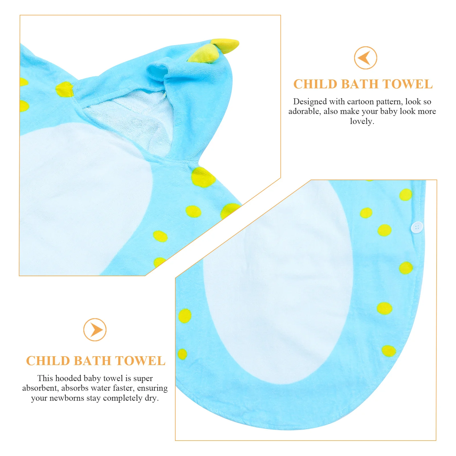 Банное полотенце с изображением динозавра - Фотография_5