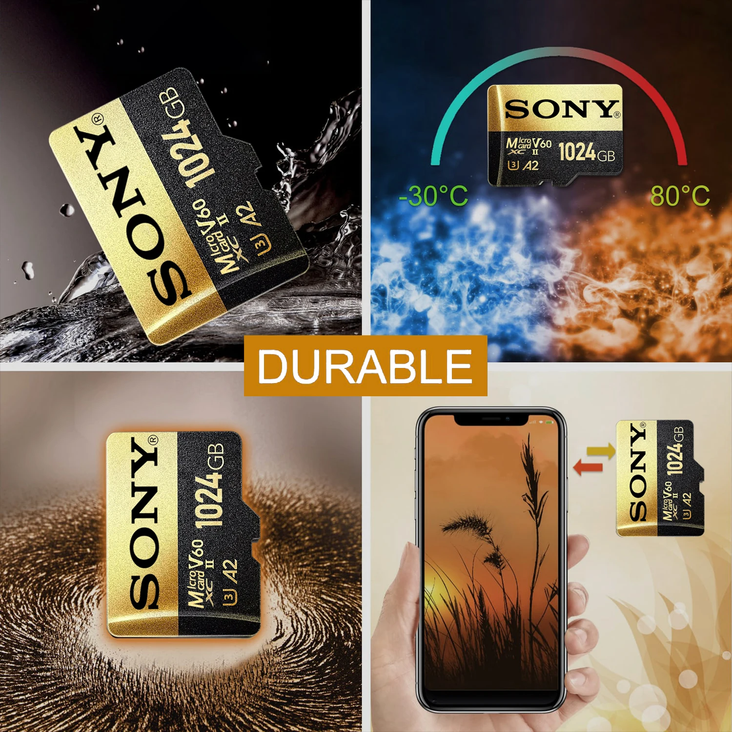 Карта памяти sony micro sd высокоскоростная - Фотография_3