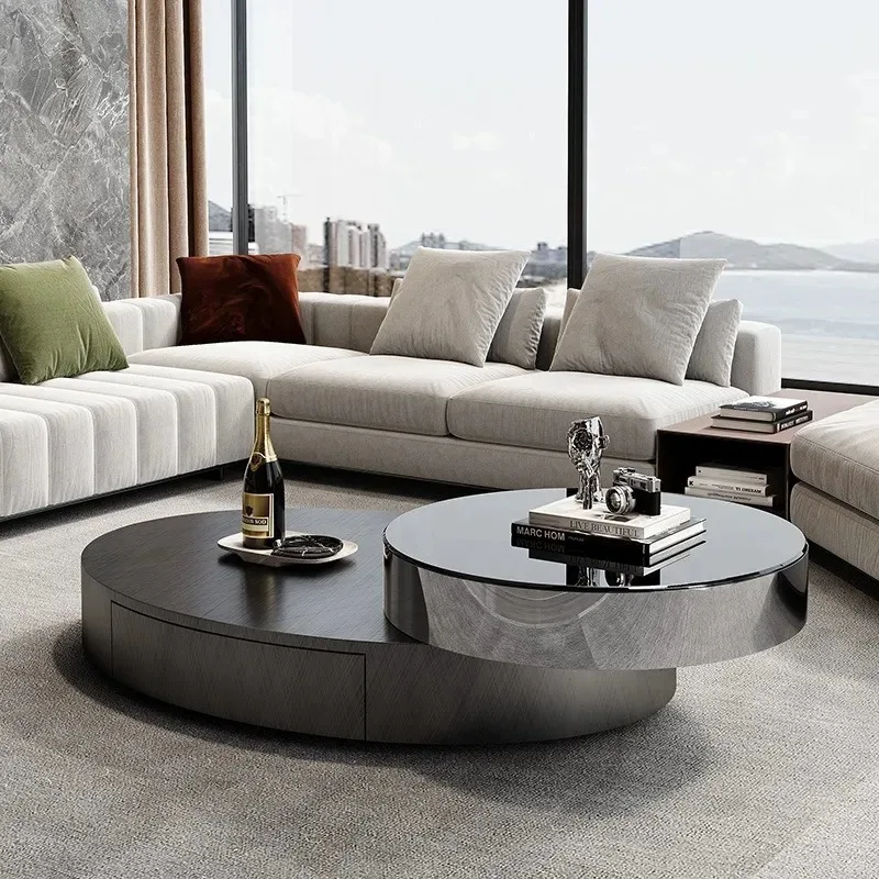 Итальянские роскошные овальные журнальные столики - Фотография_3