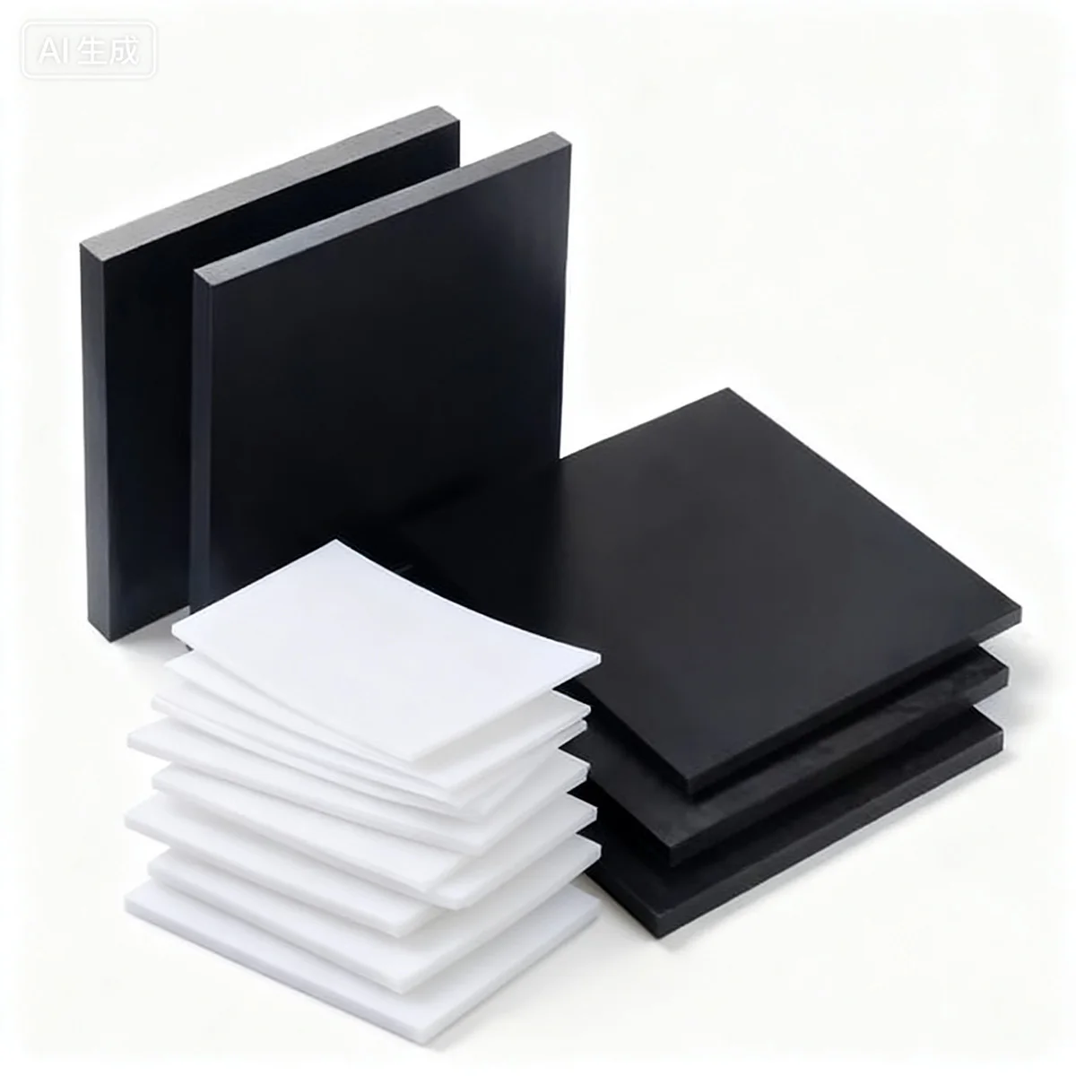 Черно-белые нейлоновые листы - Фотография_3