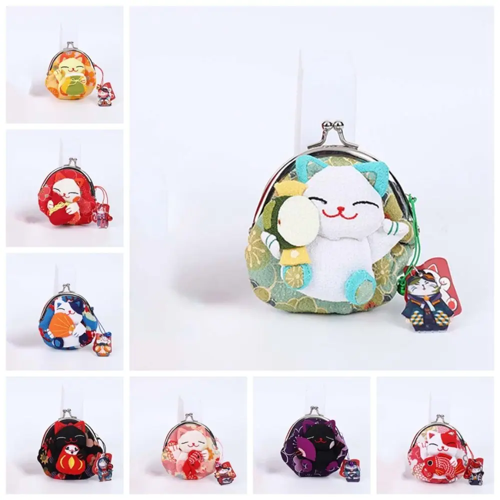 Кошелек для монет maneki neko в японском стиле - Фотография_6