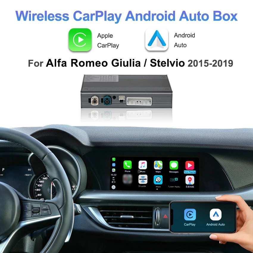Беспроводной carplay android auto