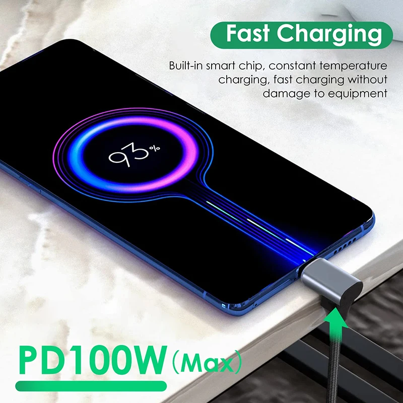 Удлинительный кабель usb c 3.1 типа c pd100w - Фотография_3