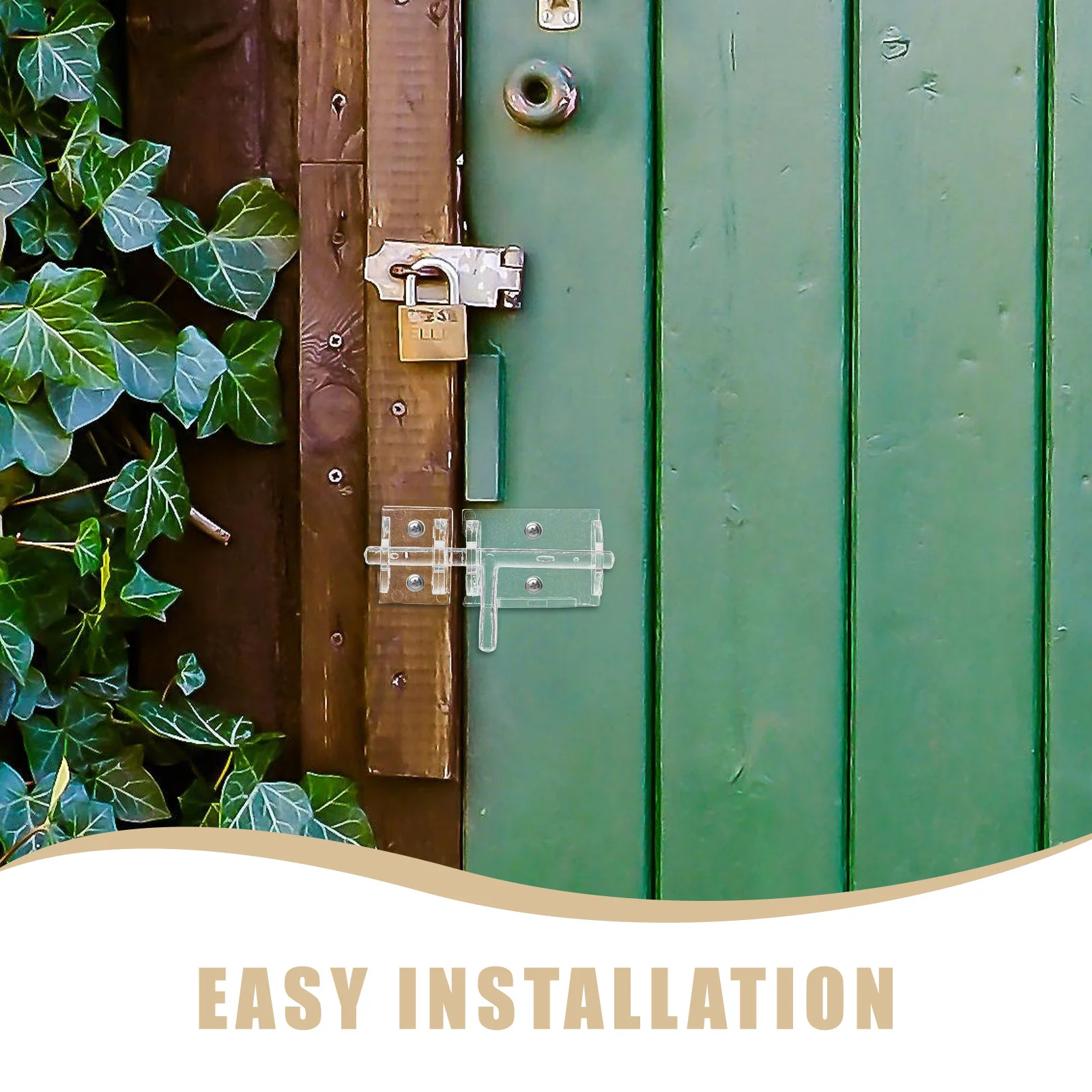 Прозрачная акриловая дверная защелка - Фотография_3