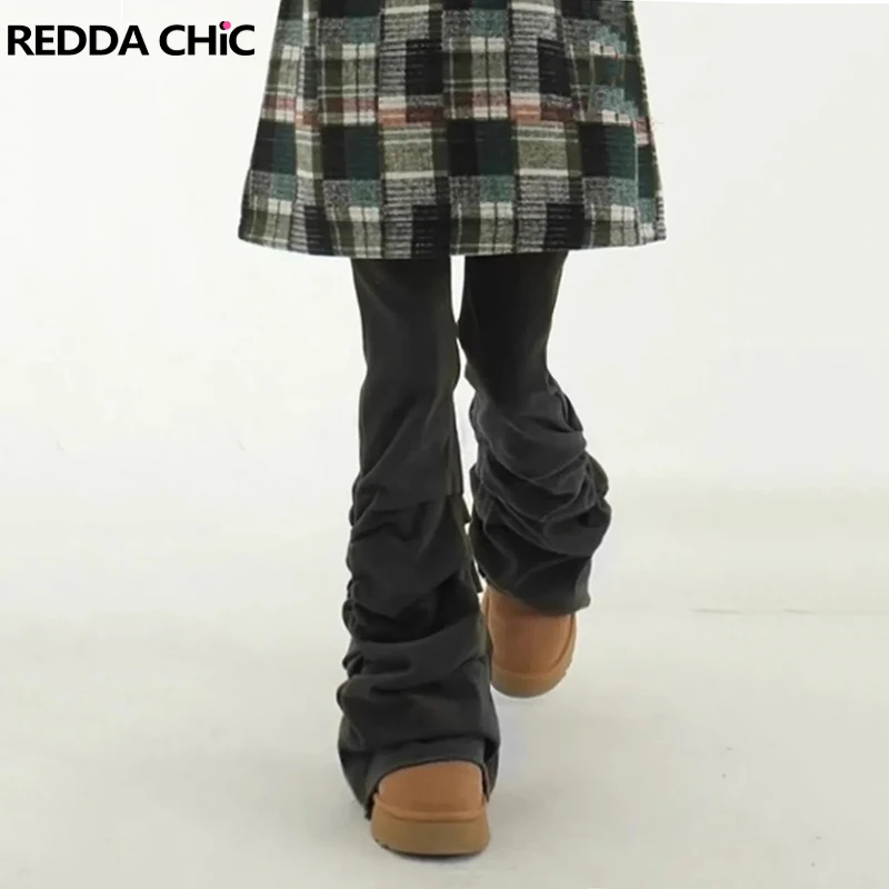 Reddachic американские черные джинсовые брюки в стиле ретро