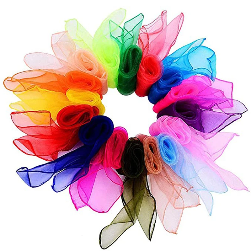 6-цветные шарфы для жонглирования для детей - Фотография_4