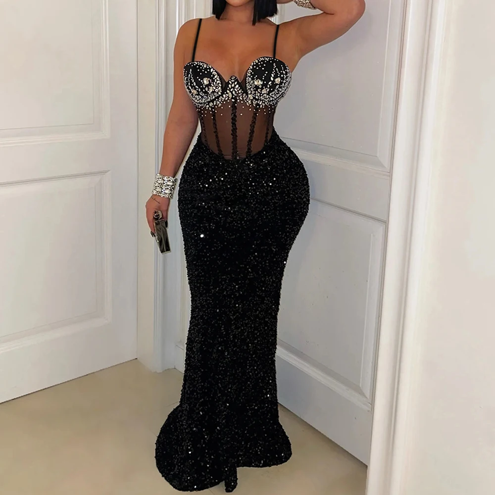 Длинные платья с рукавами женские - Фотография_2