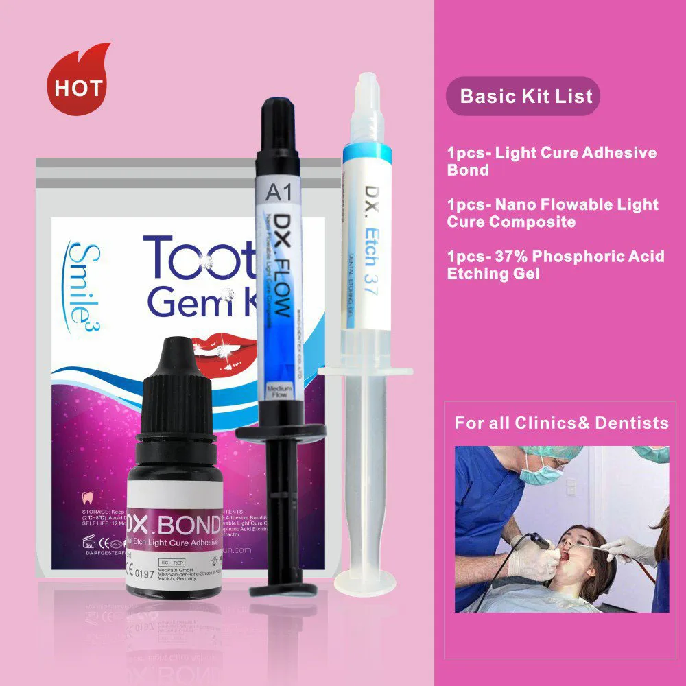 Горячий набор драгоценных камней для зубов - Фотография_2