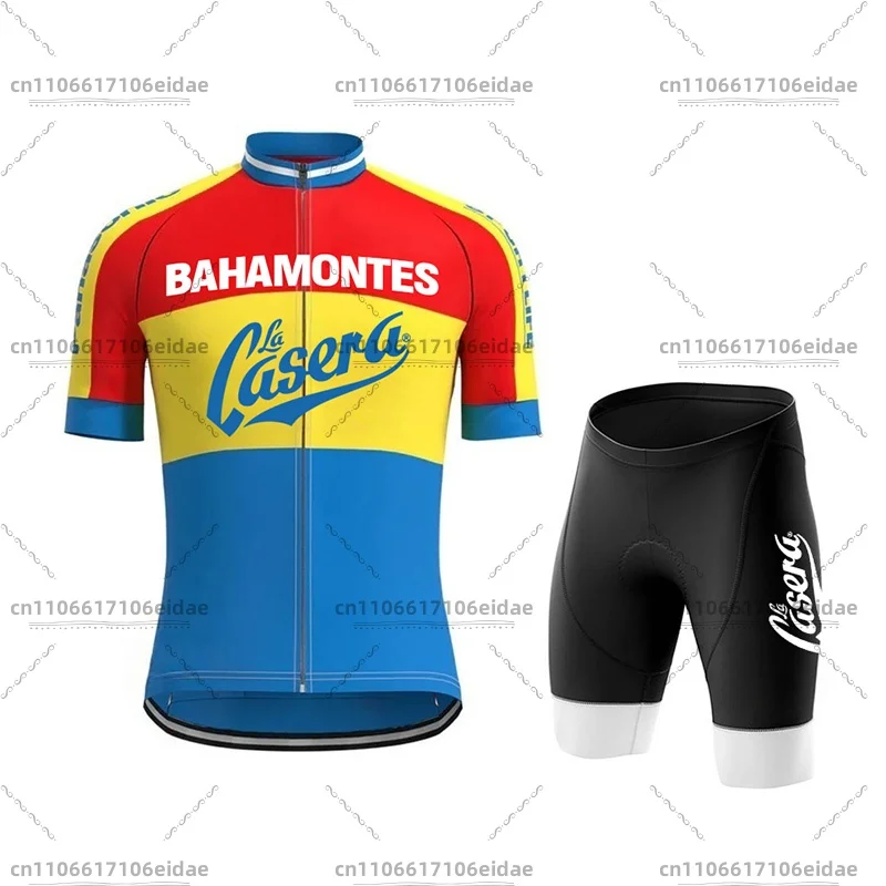 Мужской велосипедный трикотаж la casera team 1973 - Фотография_3