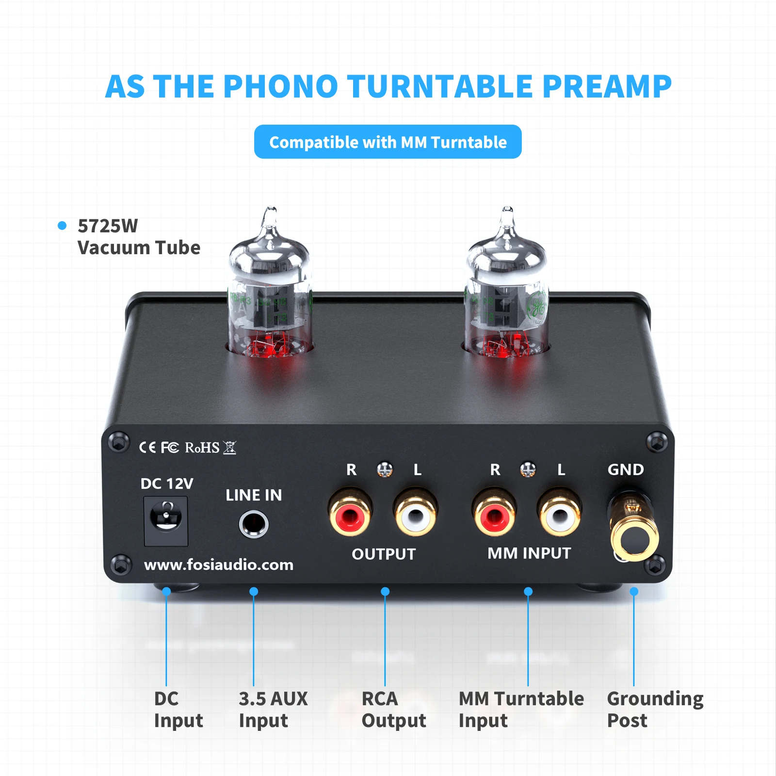 Fosi audio phono предусилитель - Фотография_4