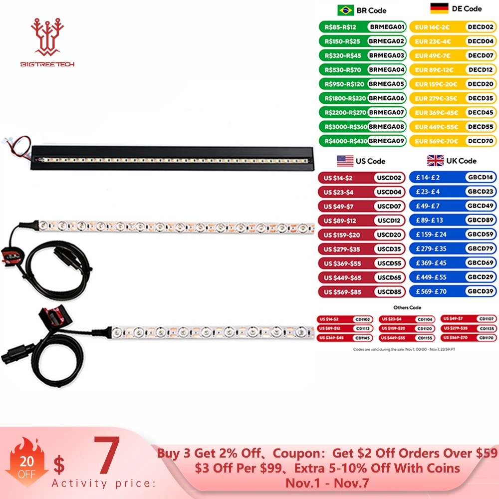 Комплект светодиодных светильников