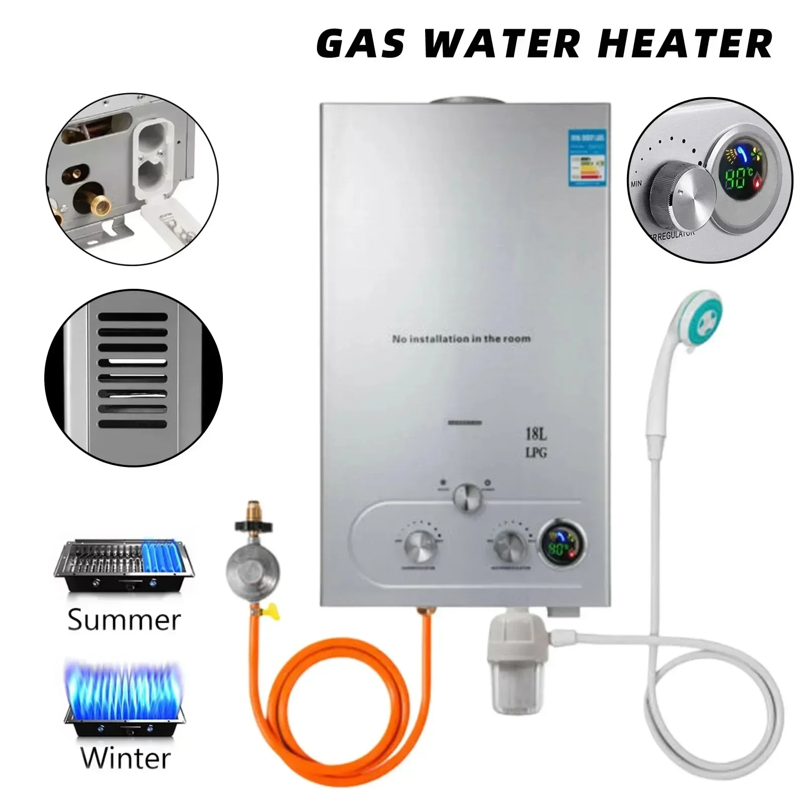 Wasser heizung 36 квт мгновенный