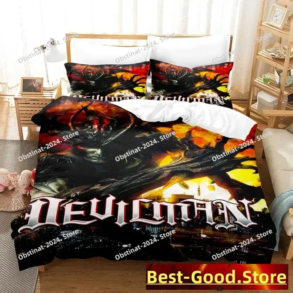 Комплект постельного белья devilman single twin full queen king size