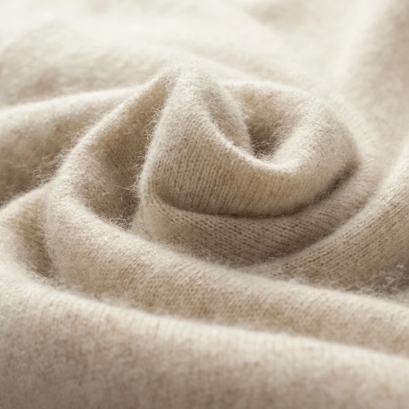 Весенне-осенний новый 100% кашемировый свитер - Фотография_6