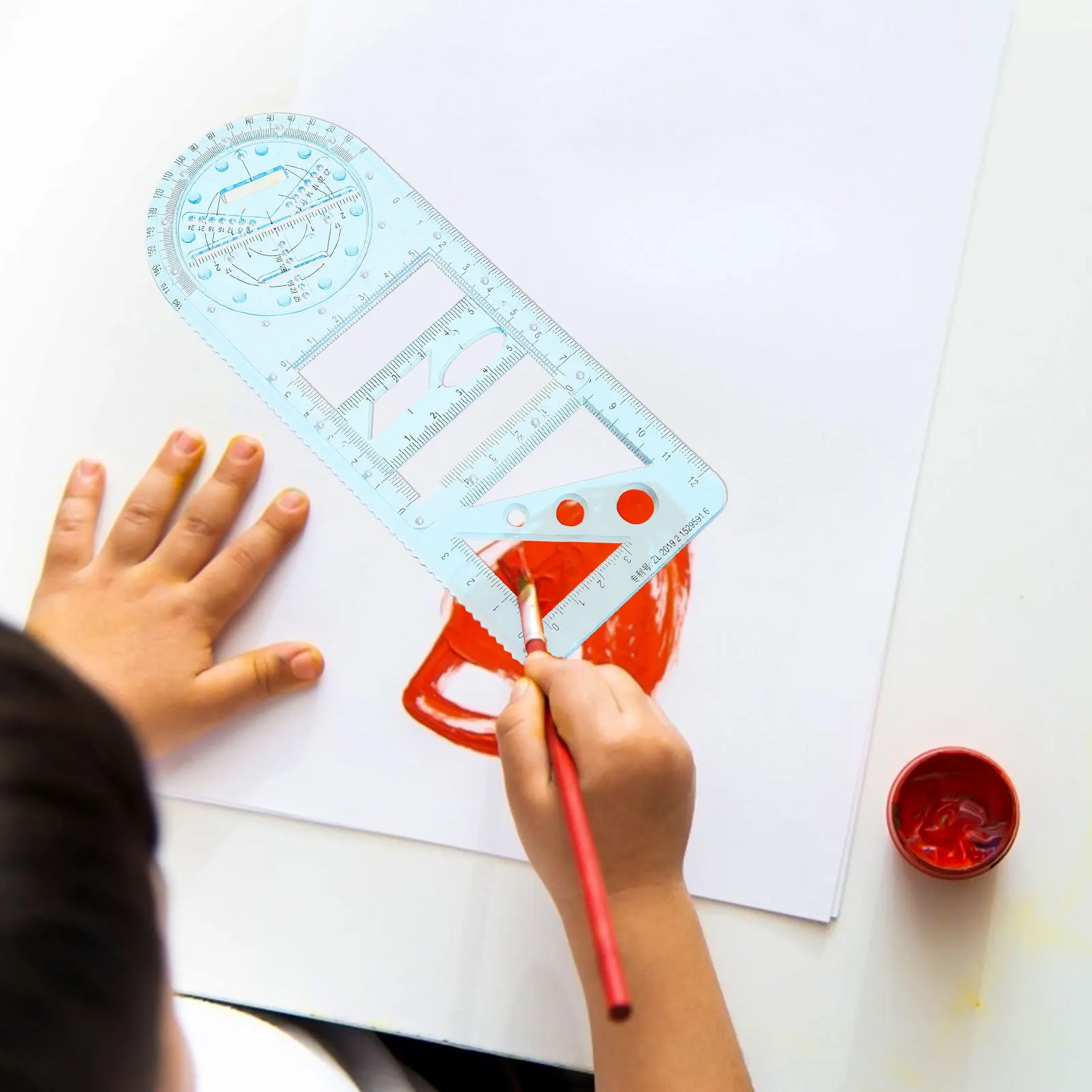 Набор линеек для геометрического рисования