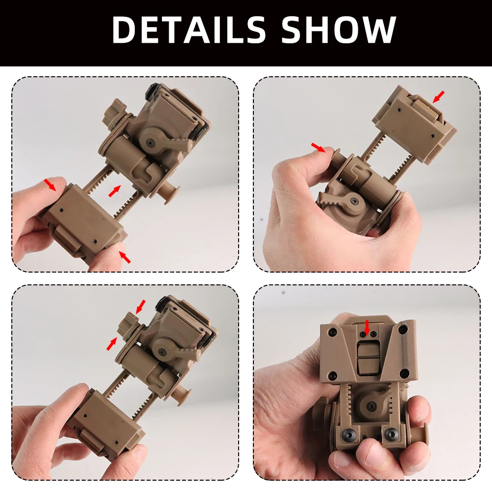 Booiu l4g24 nvg кронштейн для крепления - Фотография_4