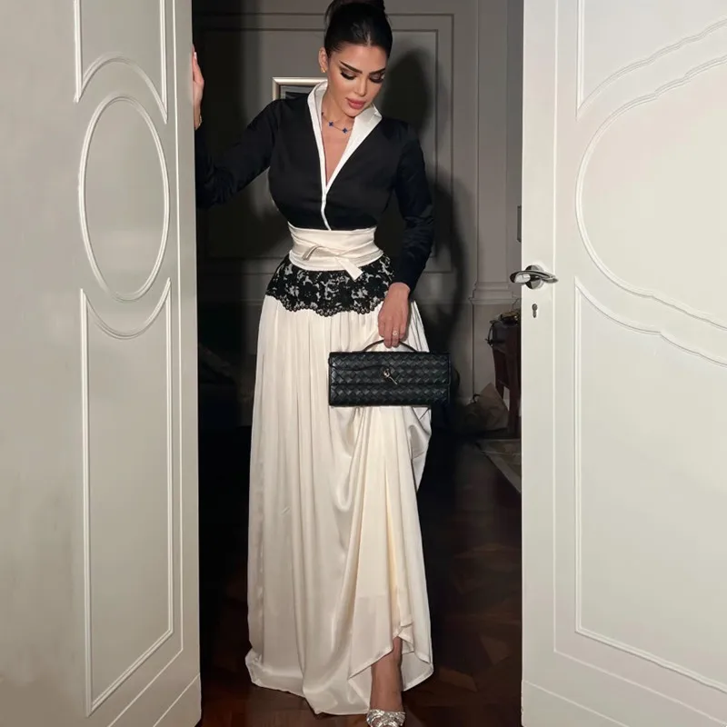 Aleeshuo современные атласные платья