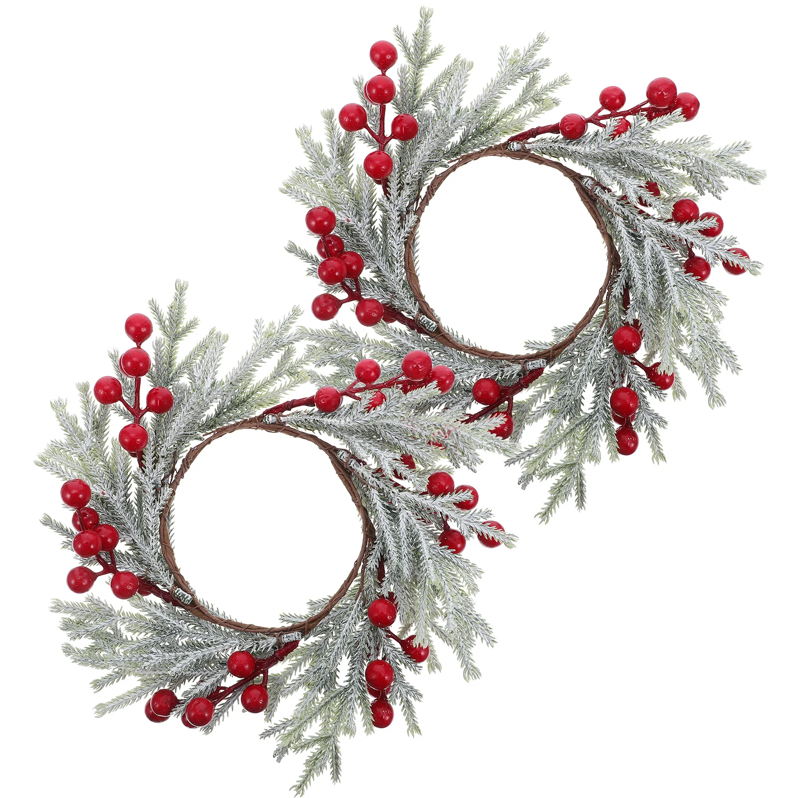 Рождественские кольца искусственные