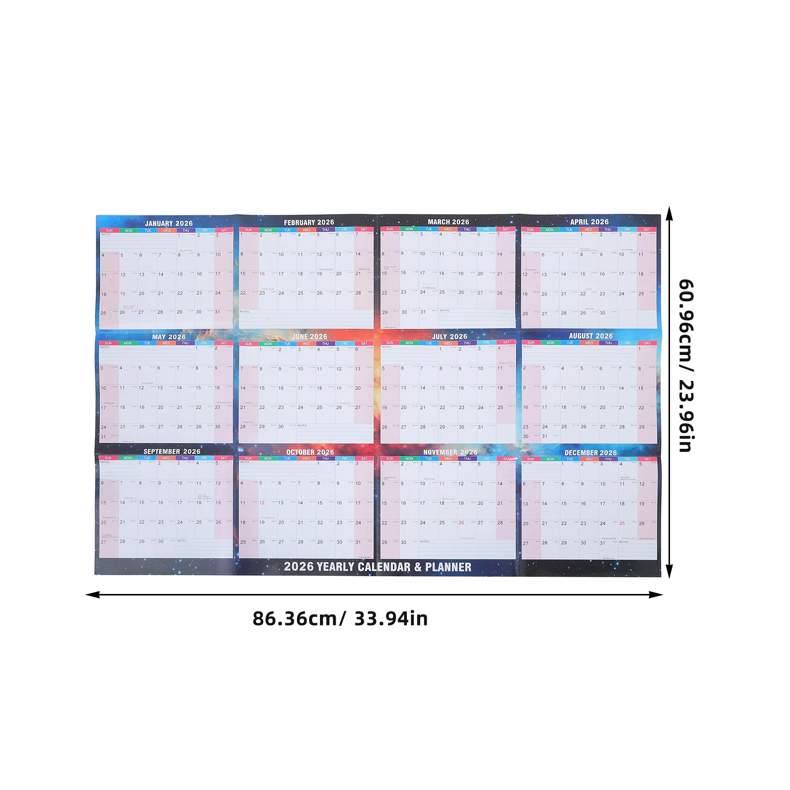 Годовой настенный календарь на 2026 год - Фотография_3