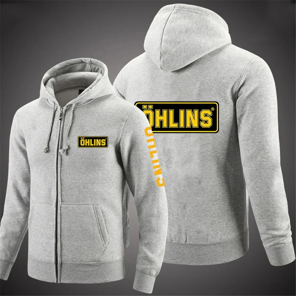 Мужское пальто с принтом ohlins - Фотография_5