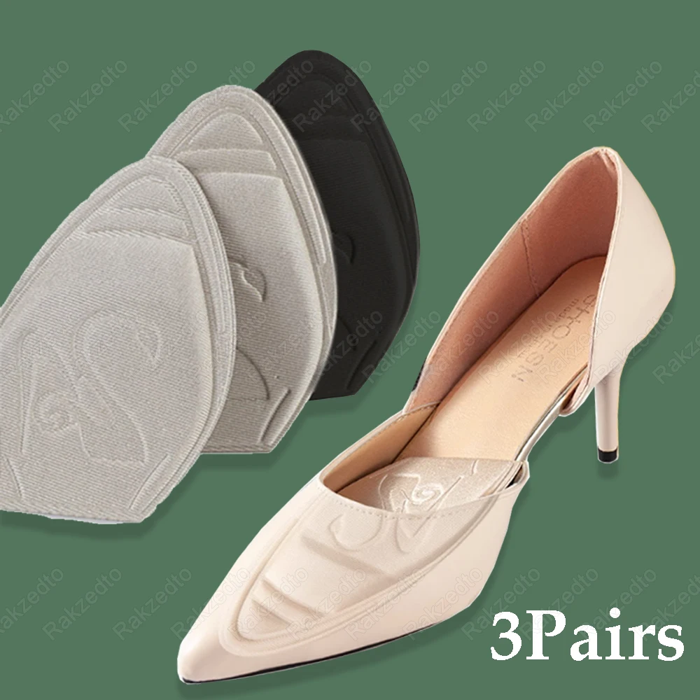 3 пары подушечек для передней части стопы