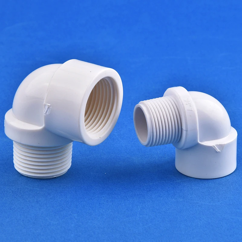 Дюйма 1 дюйм, белый пвх 90 °   угловой соединитель - Фотография_6