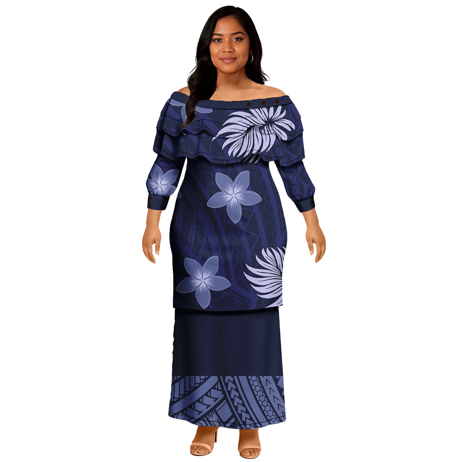 Island dress samoan puletasi - Фотография_2