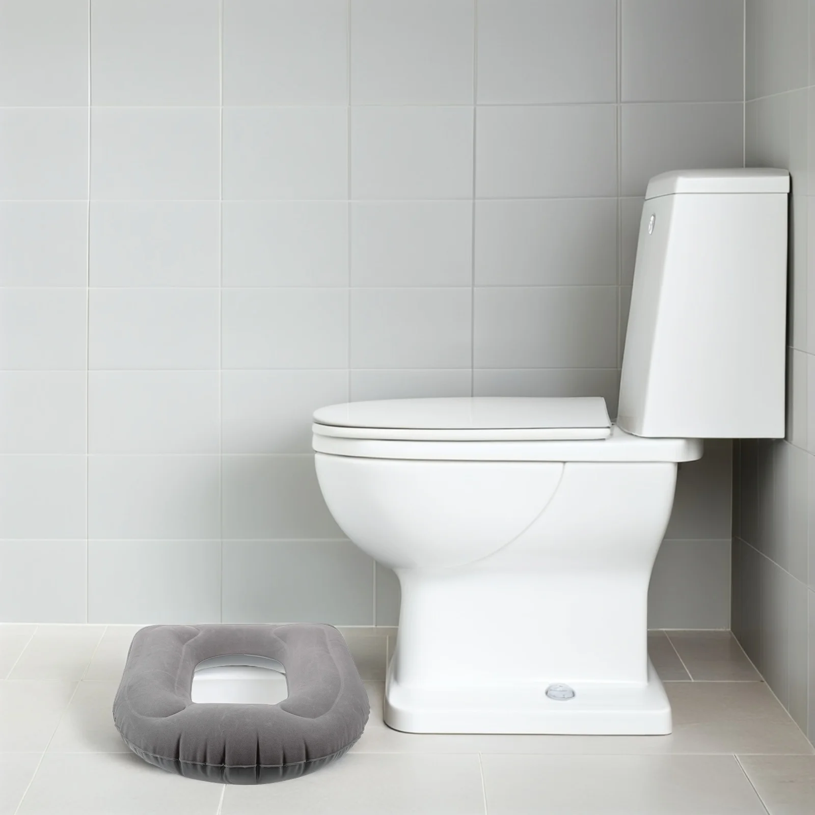 Удобная надувная подушка для сиденья унитаза - Фотография_4