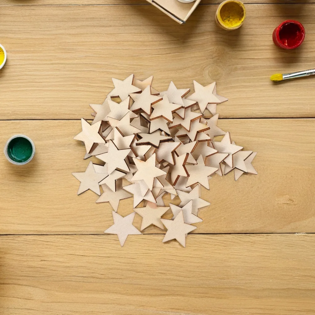 Пустые деревянные звезды незавершенные - Фотография_5