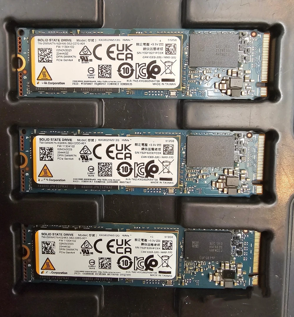 Оригинальный твердотельный накопитель для kioxia xg8 512g 1t 2t 2280 m - Фотография_6